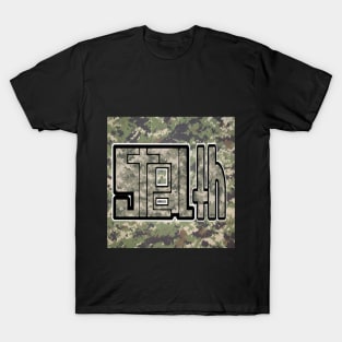 Stealth logo camo T-Shirt